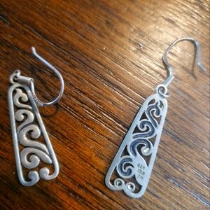 Sterling silver statement earings